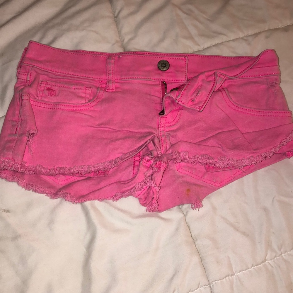 Abercrombie pink shorts
